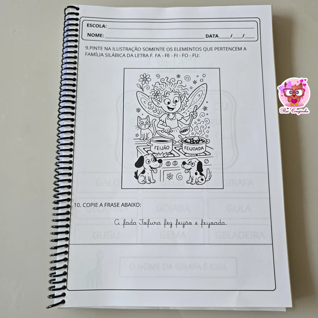 APOSTILA DAS SÍLABAS SIMPLES