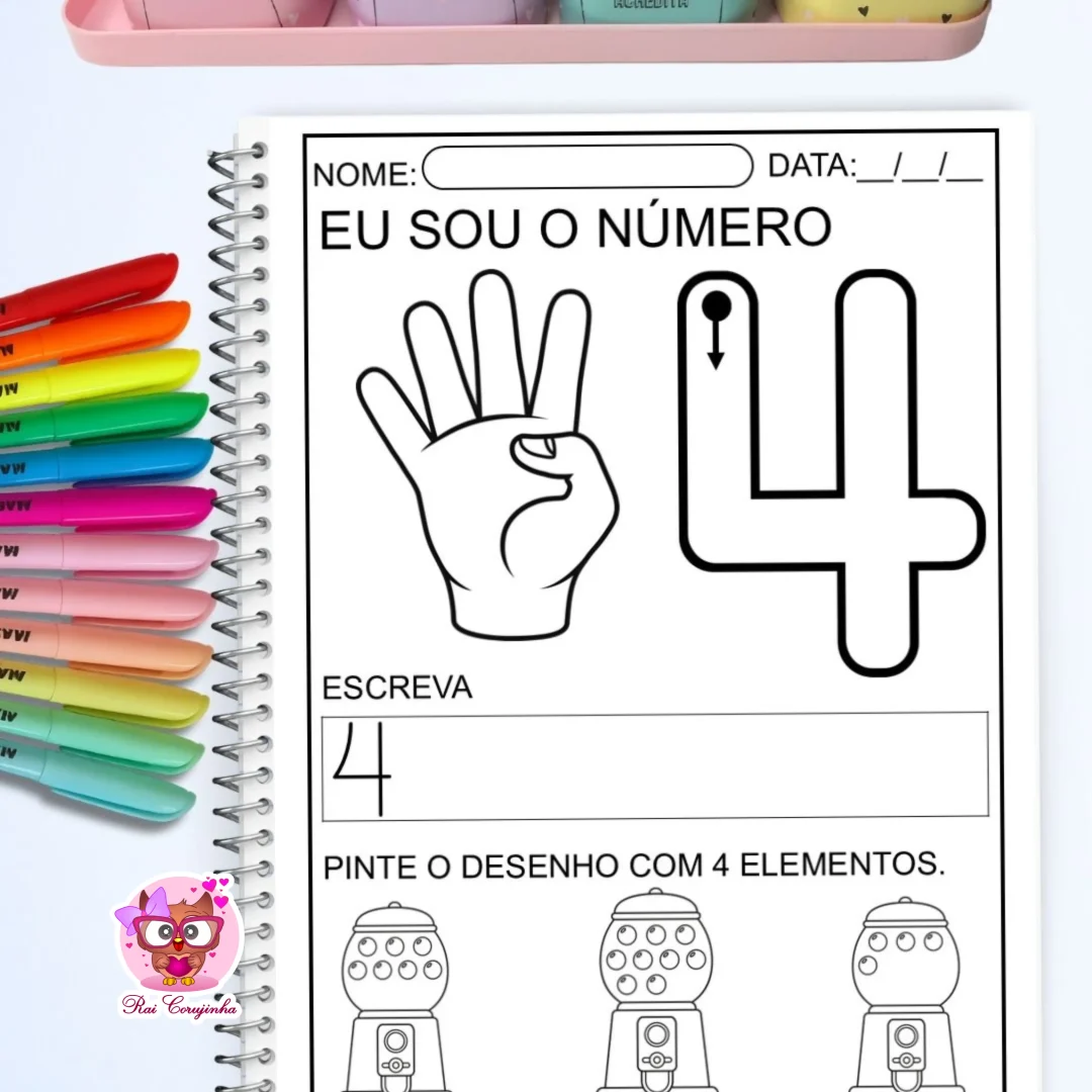 ATIVIDADES DE MATEMÁTICA NÚMEROS ATÉ 10