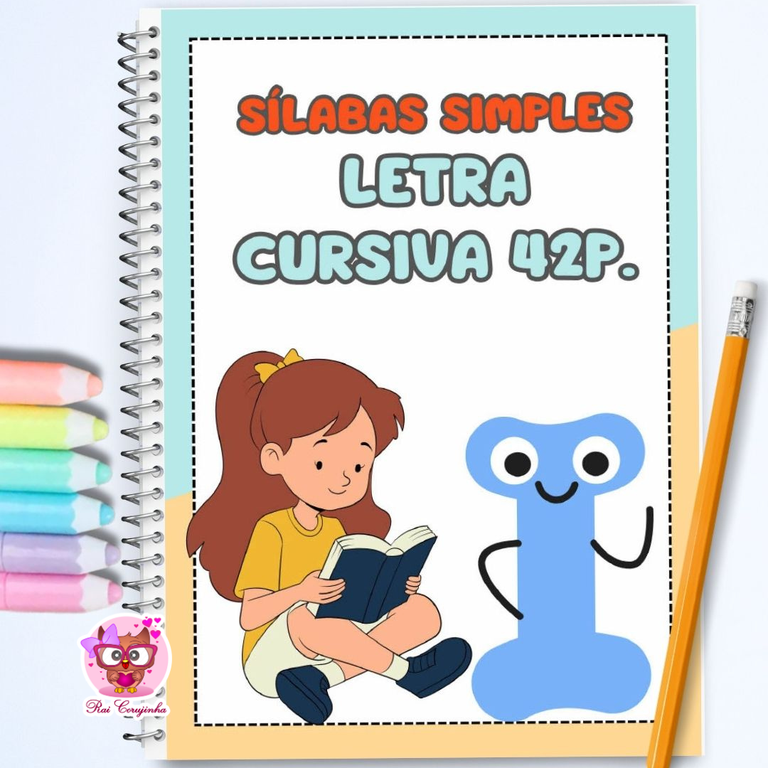 ATIVIDADES DE ALFABETIZAÇÃO LETRA CURSIVA