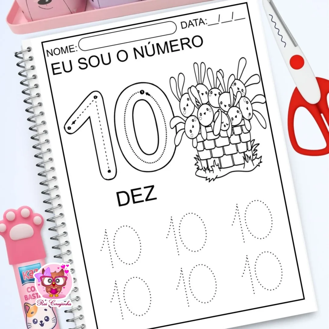 ATIVIDADES DE MATEMÁTICA NÚMEROS ATÉ 10