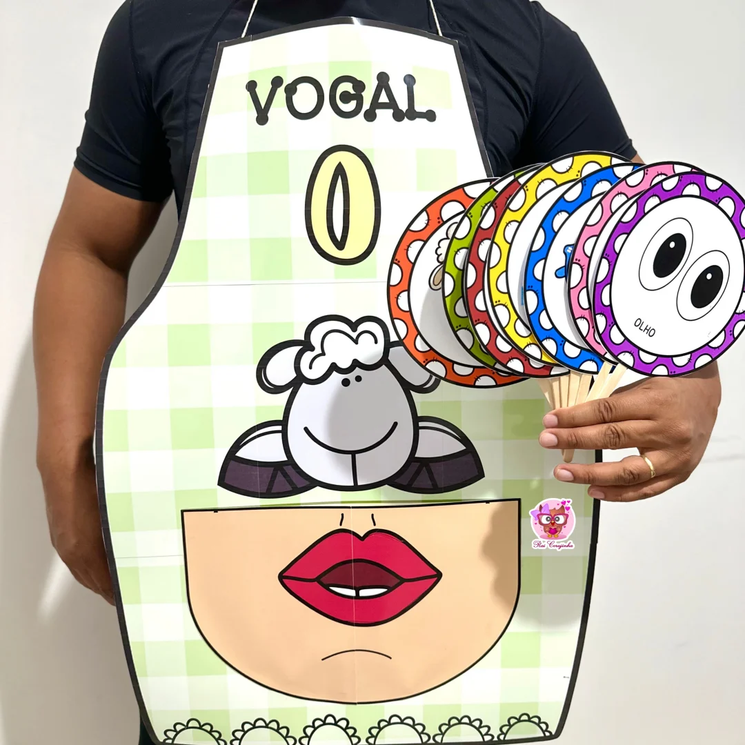 COMBO AVENTAL DAS VOGAIS