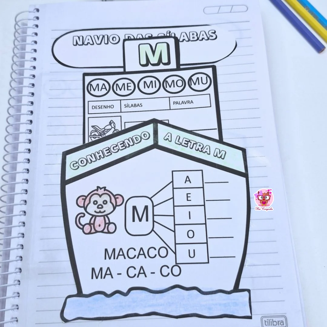 NAVIO DAS SÍLABAS SIMPLES