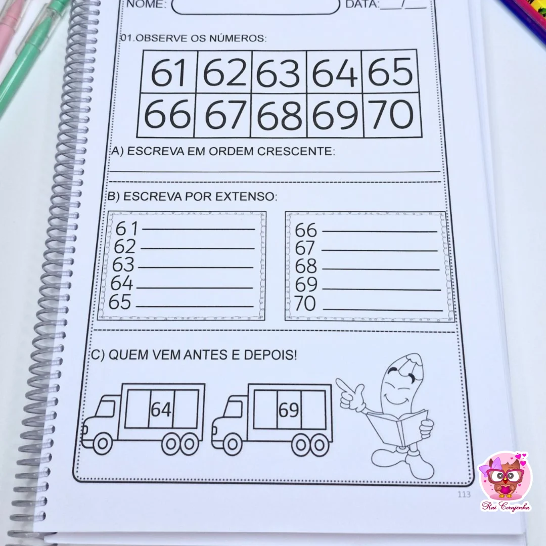 NÚMEROS ATÉ 99