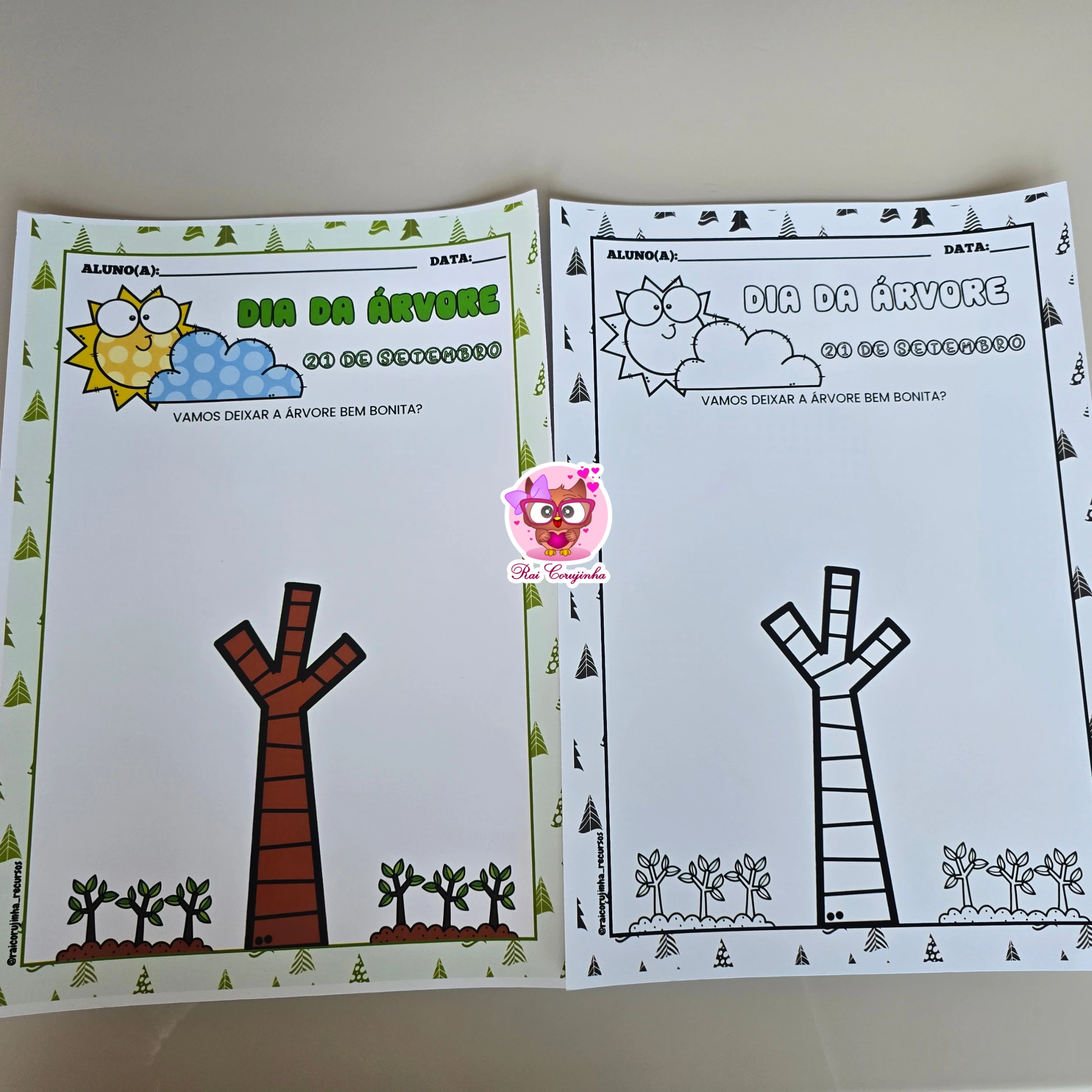 ATIVIDADE DIA DA ÁRVORE 5 ATIVIDADE DIA DA ÁRVORE