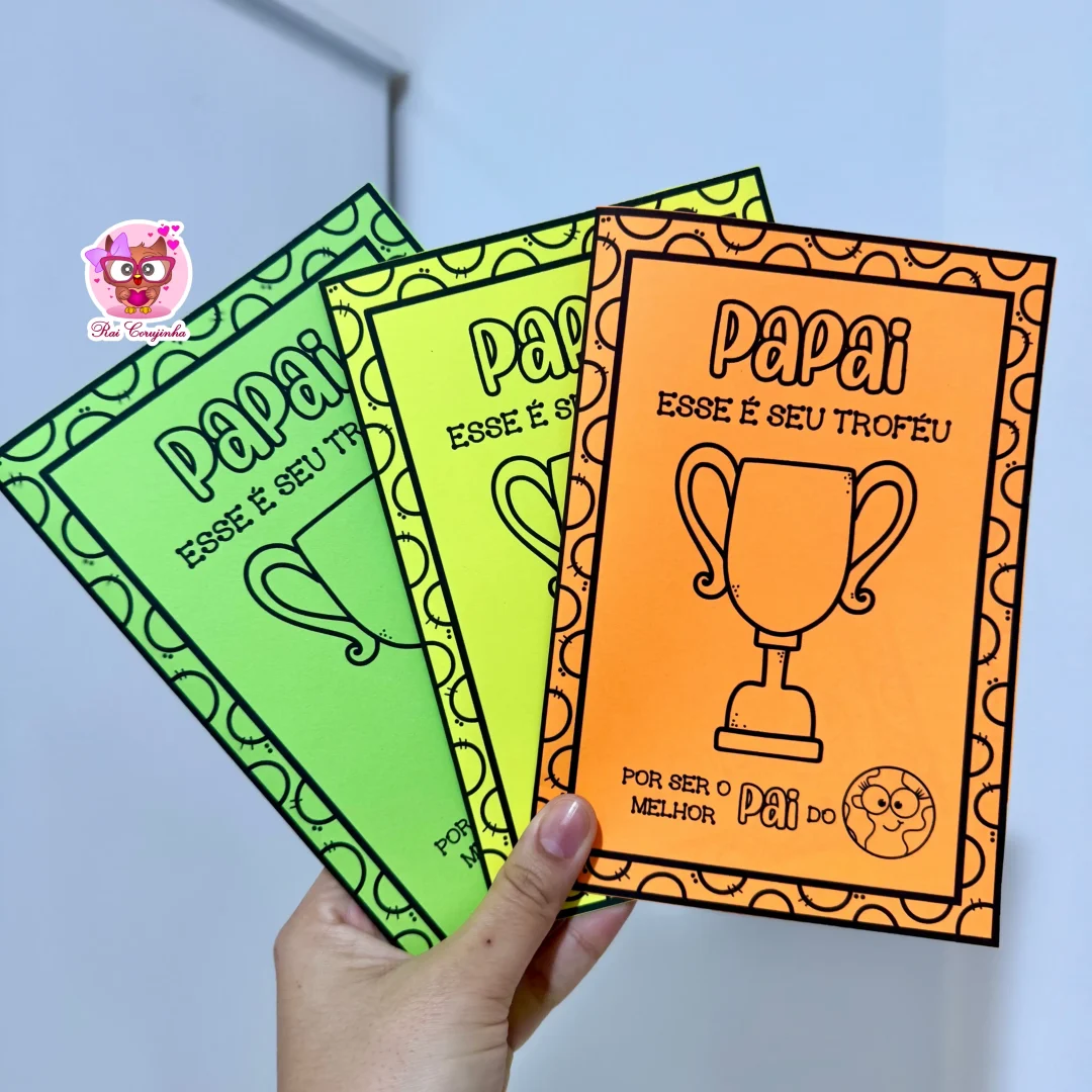 KIT DIA DOS PAIS TROFÉU
