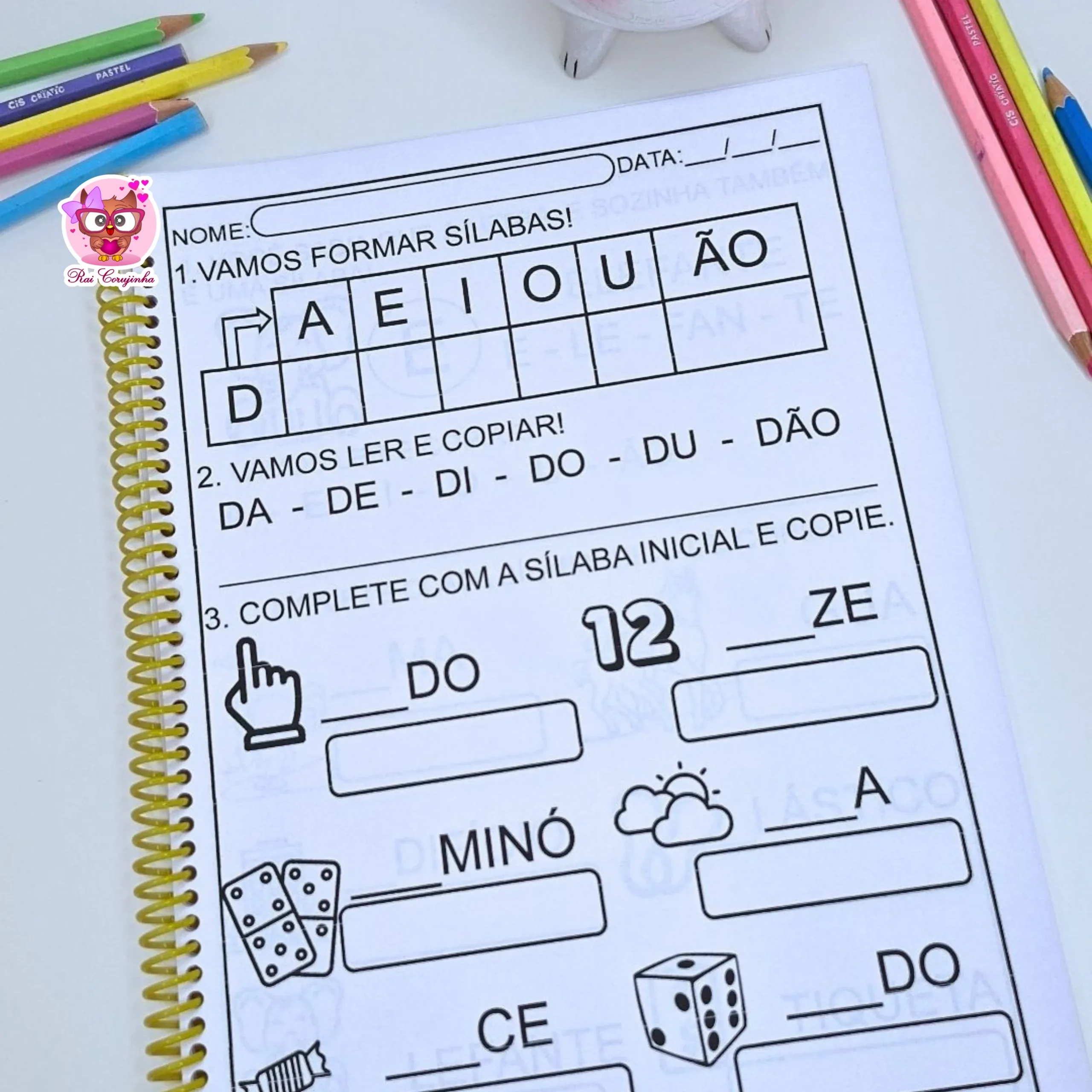 CARTILHA FAMÍLIA SÍLABICA SIMPLES 5 CARTILHA FAMÍLIA SÍLABICA SIMPLES