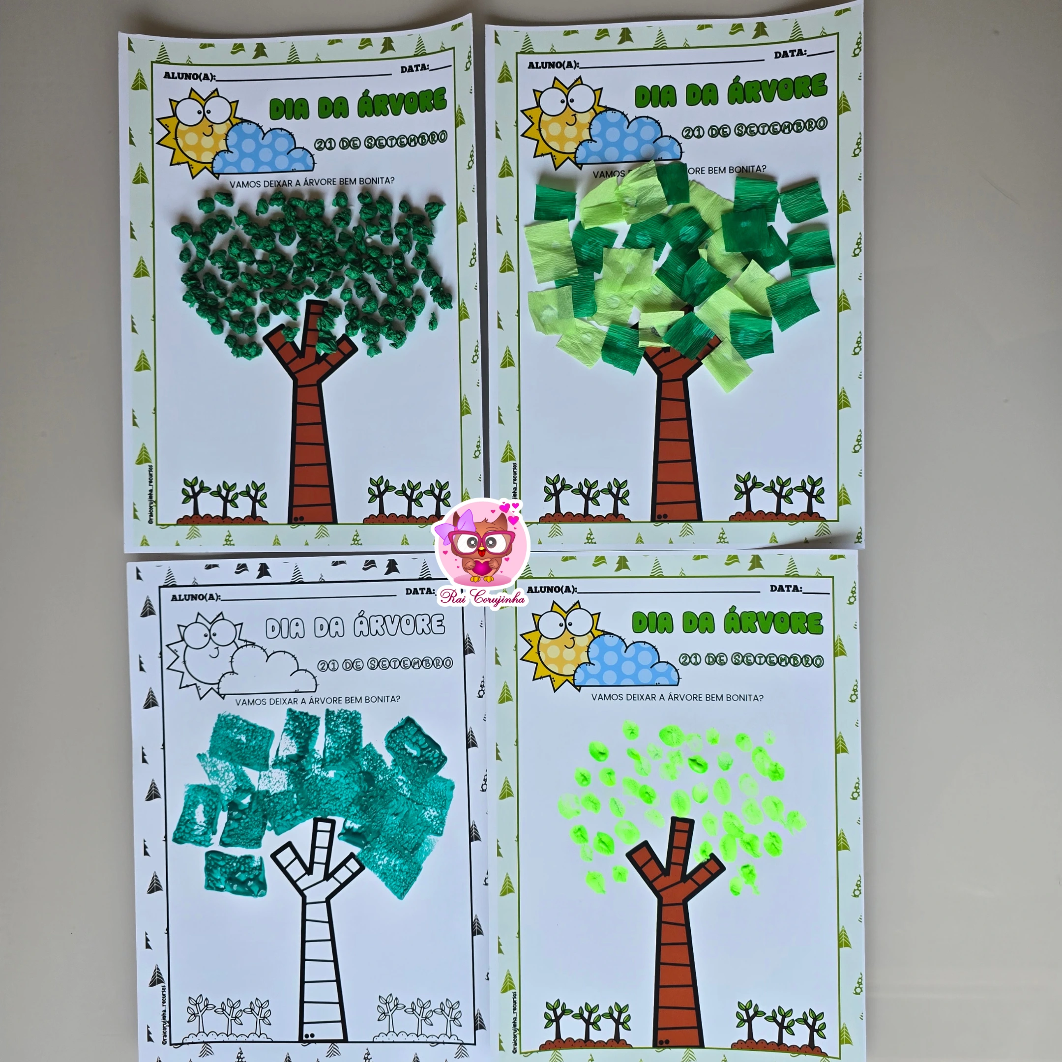 ATIVIDADE DIA DA ÁRVORE 6 ATIVIDADE DIA DA ÁRVORE