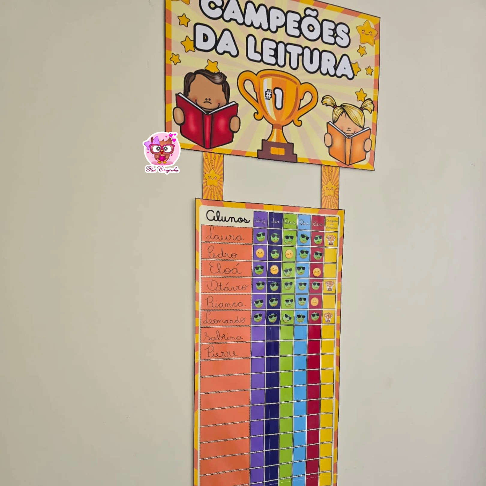 PAINEL CAMPEÕES DA LEITURA 10 PAINEL CAMPEÕES DA LEITURA