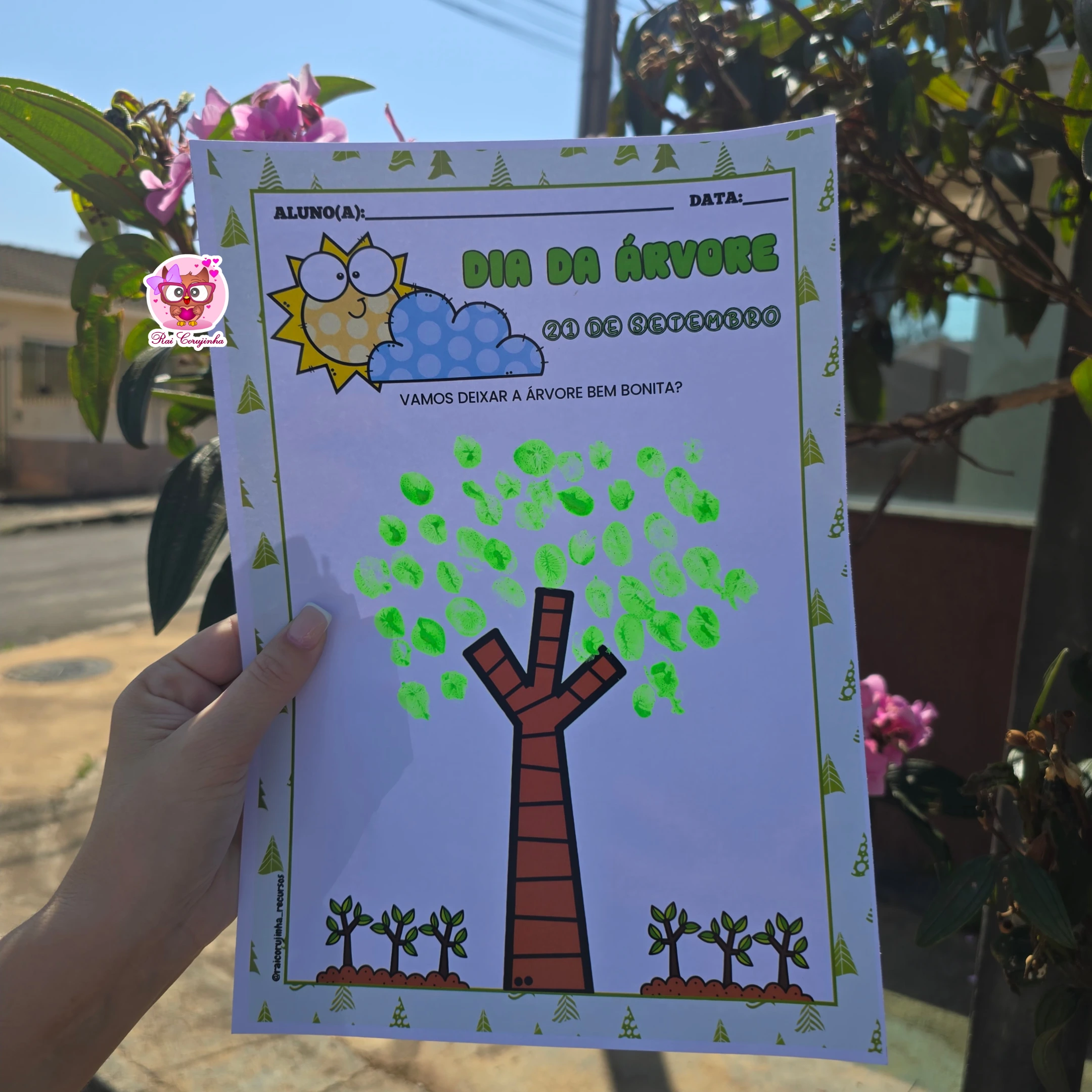 ATIVIDADE DIA DA ÁRVORE 2 ATIVIDADE DIA DA ÁRVORE