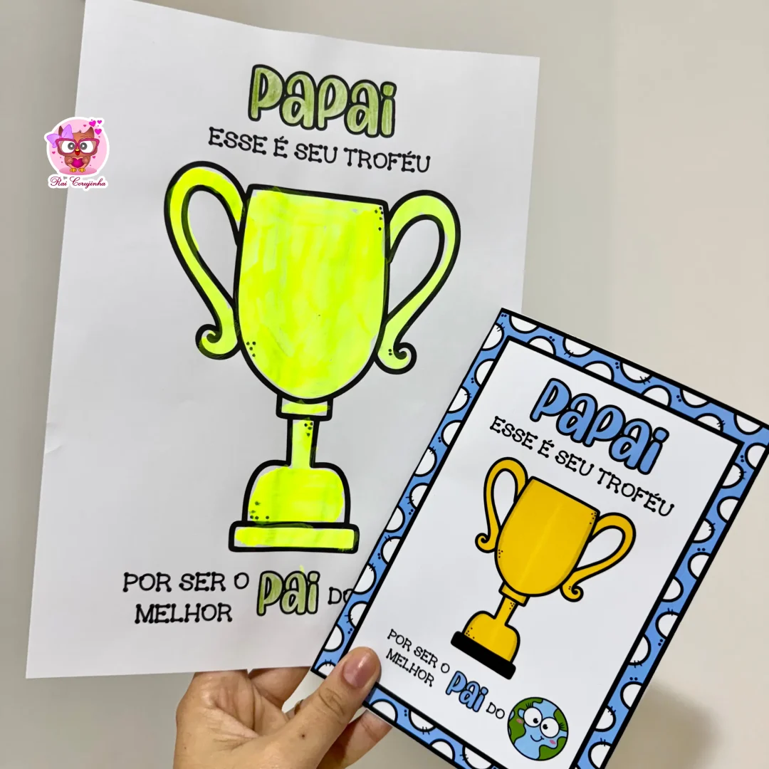 KIT DIA DOS PAIS TROFÉU