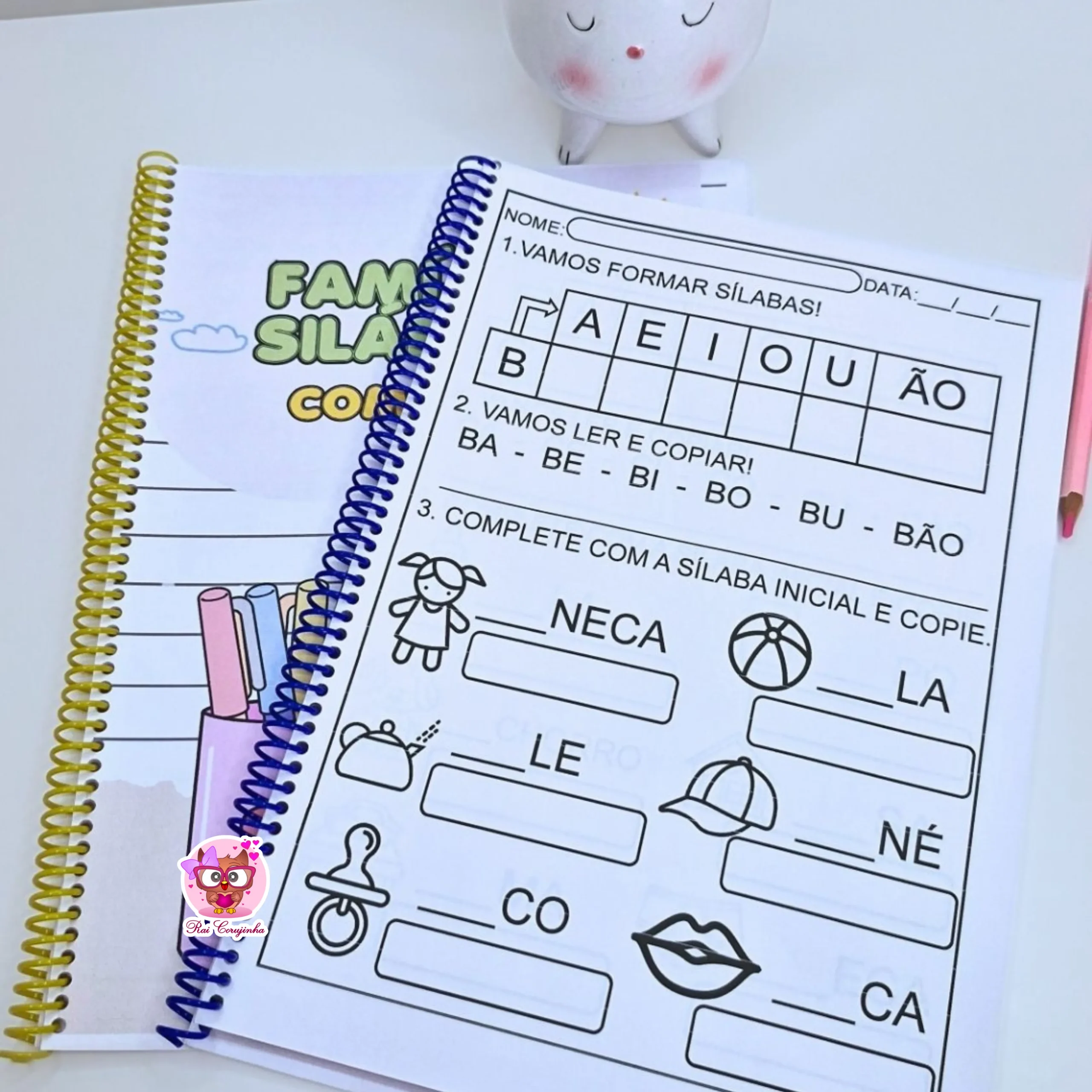 CARTILHA FAMÍLIA SÍLABICA SIMPLES 3 CARTILHA FAMÍLIA SÍLABICA SIMPLES