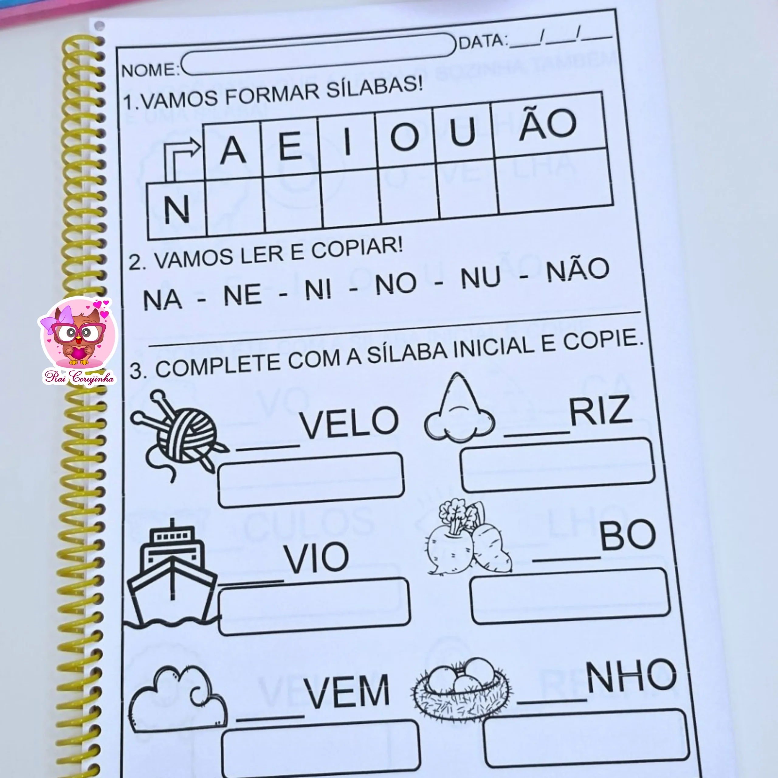 CARTILHA FAMÍLIA SÍLABICA SIMPLES 2 CARTILHA FAMÍLIA SÍLABICA SIMPLES