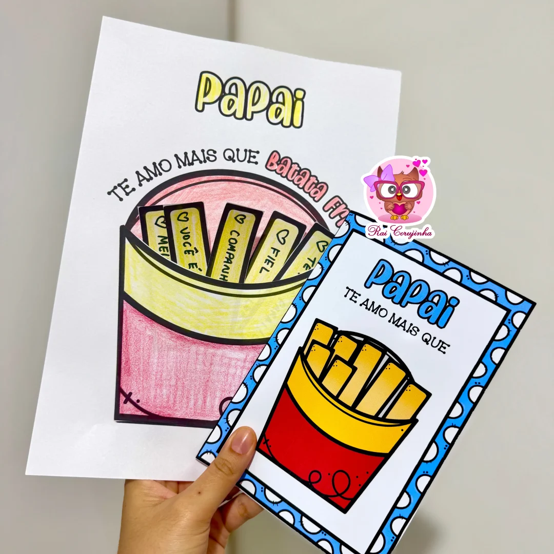 KIT DIA DOS PAIS BATATA FRITA