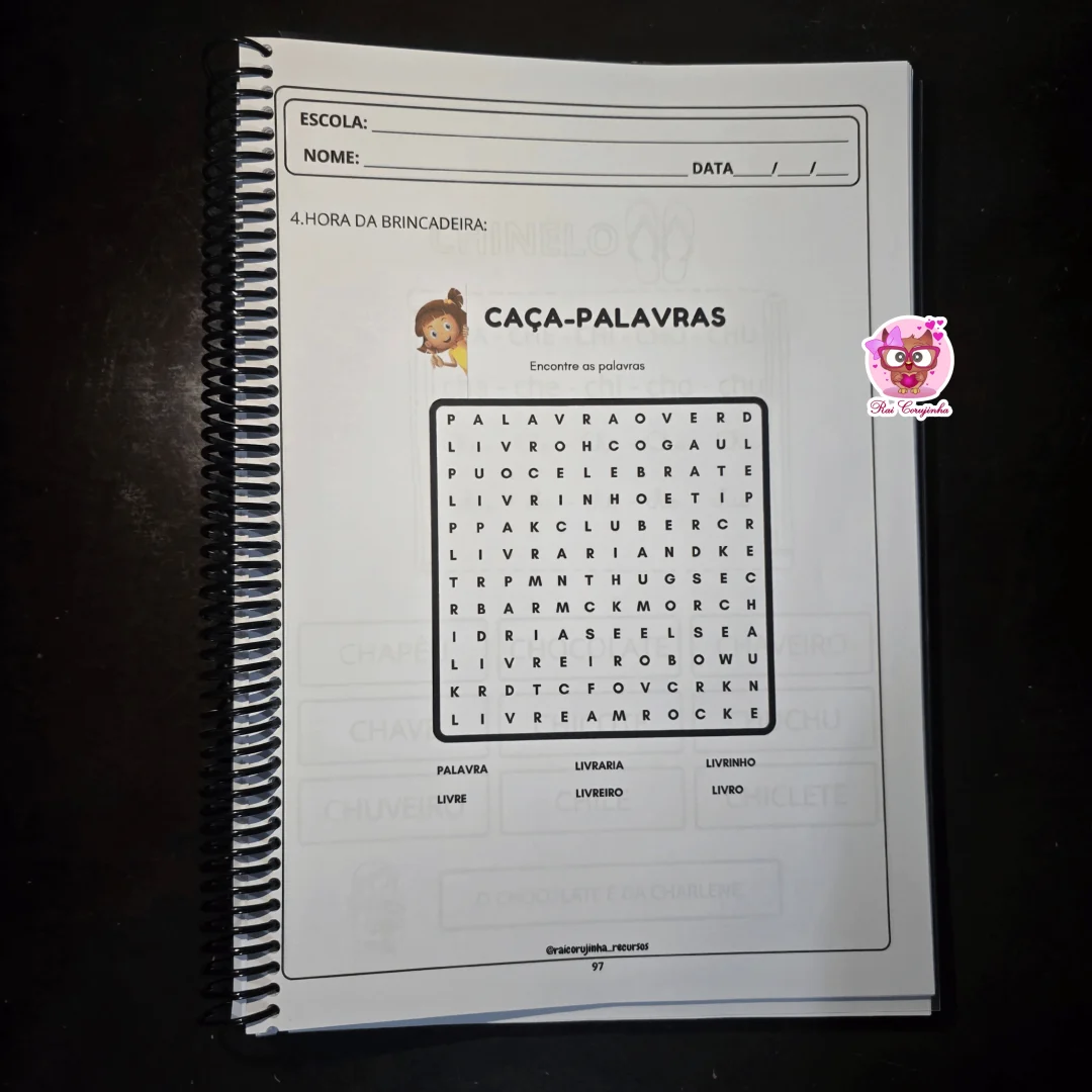 APOSTILA SÍLABAS COMPLEXAS