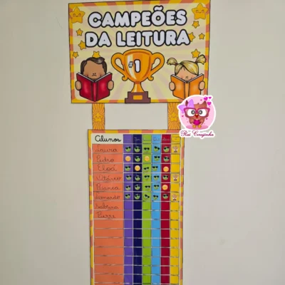PAINEL CAMPEÕES DA LEITURA