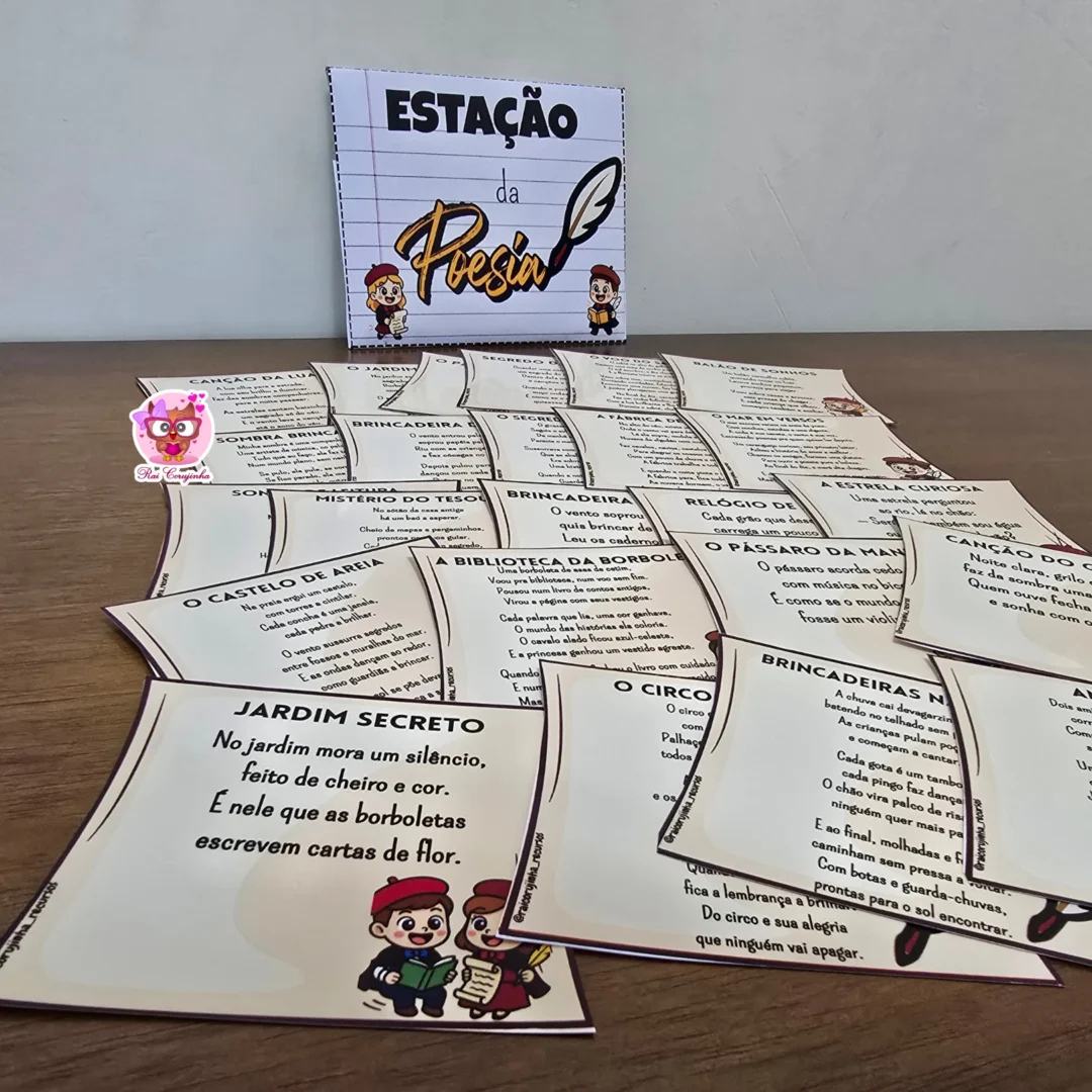 Rai Corujinha Recursos 20 ESTAÇÃO DOS POEMAS