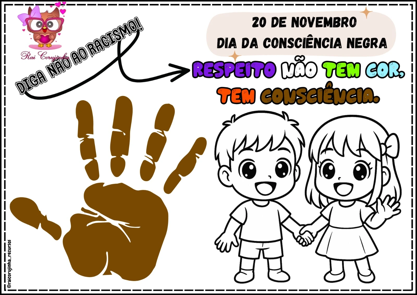 ATIVIDADE DIA DA CONSCIÊNCIA NEGRA 2 ATIVIDADE DIA DA CONSCIÊNCIA NEGRA