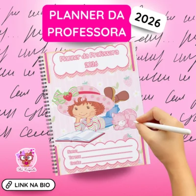 Rai Corujinha Recursos 33 PLANNER MORANGUINHO