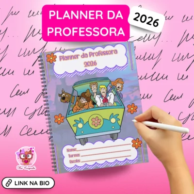 Rai Corujinha Recursos 31 PLANNER SCOOBY-DOO