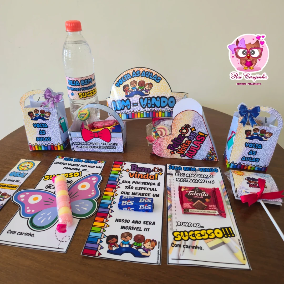 KIT VOLTA ÀS AULAS – LEMBRANCINHAS ENCANTADORAS