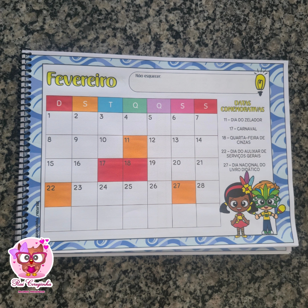 CALENDÁRIO DATAS COMEMORATIVAS 2026 7 CALENDÁRIO DATAS COMEMORATIVAS 2026