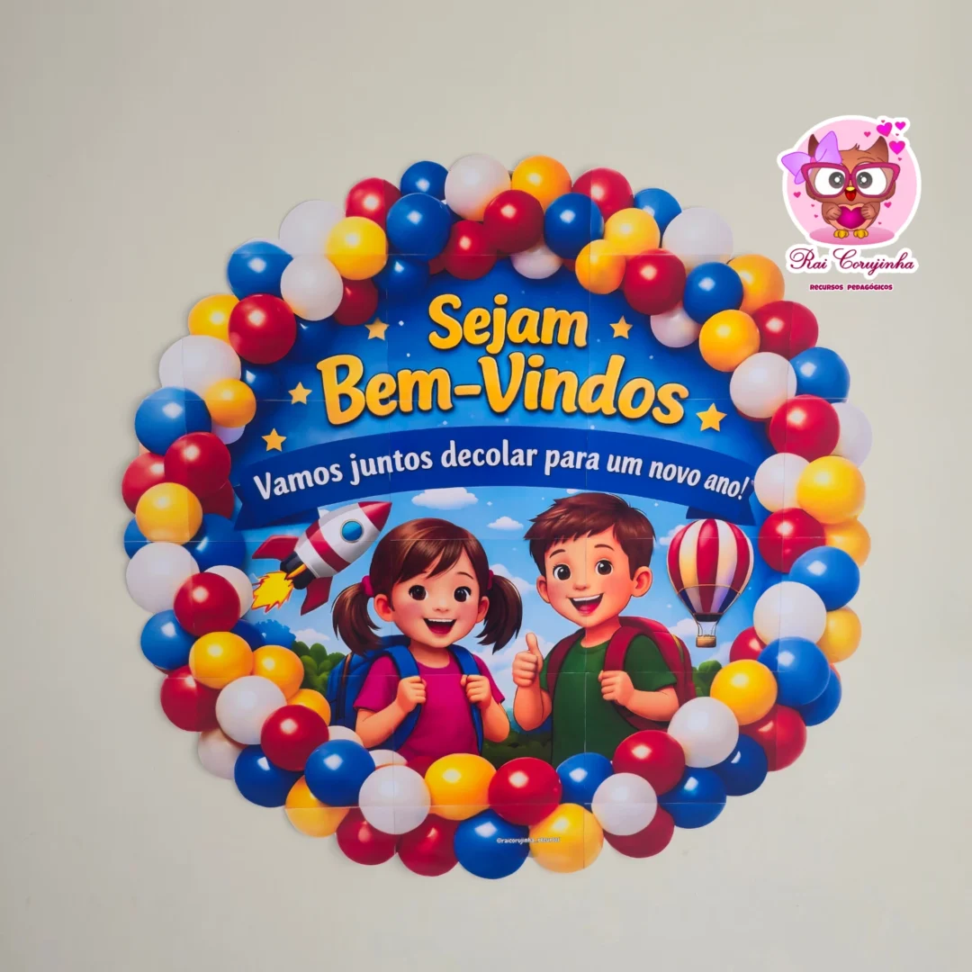 PAINEL “SEJAM BEM-VINDOS” – VOLTA ÀS AULAS