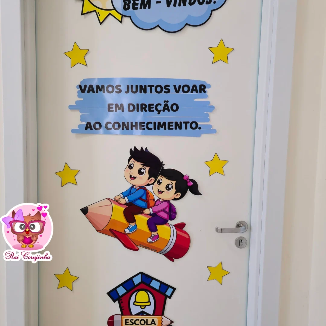PAINEL DE PORTA VOLTA ÀS AULAS 2