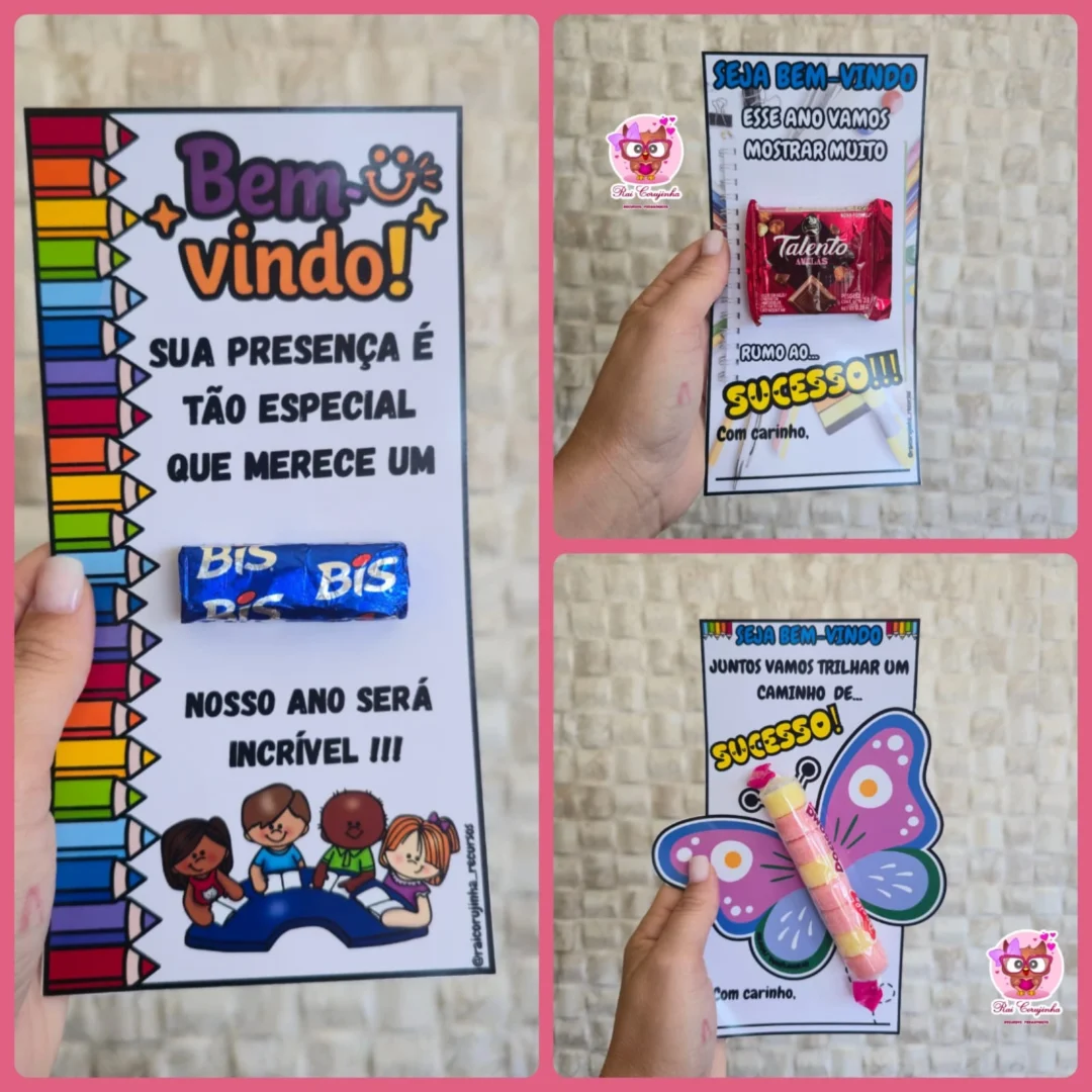 COMBO CARTÕES VOLTA ÀS AULAS