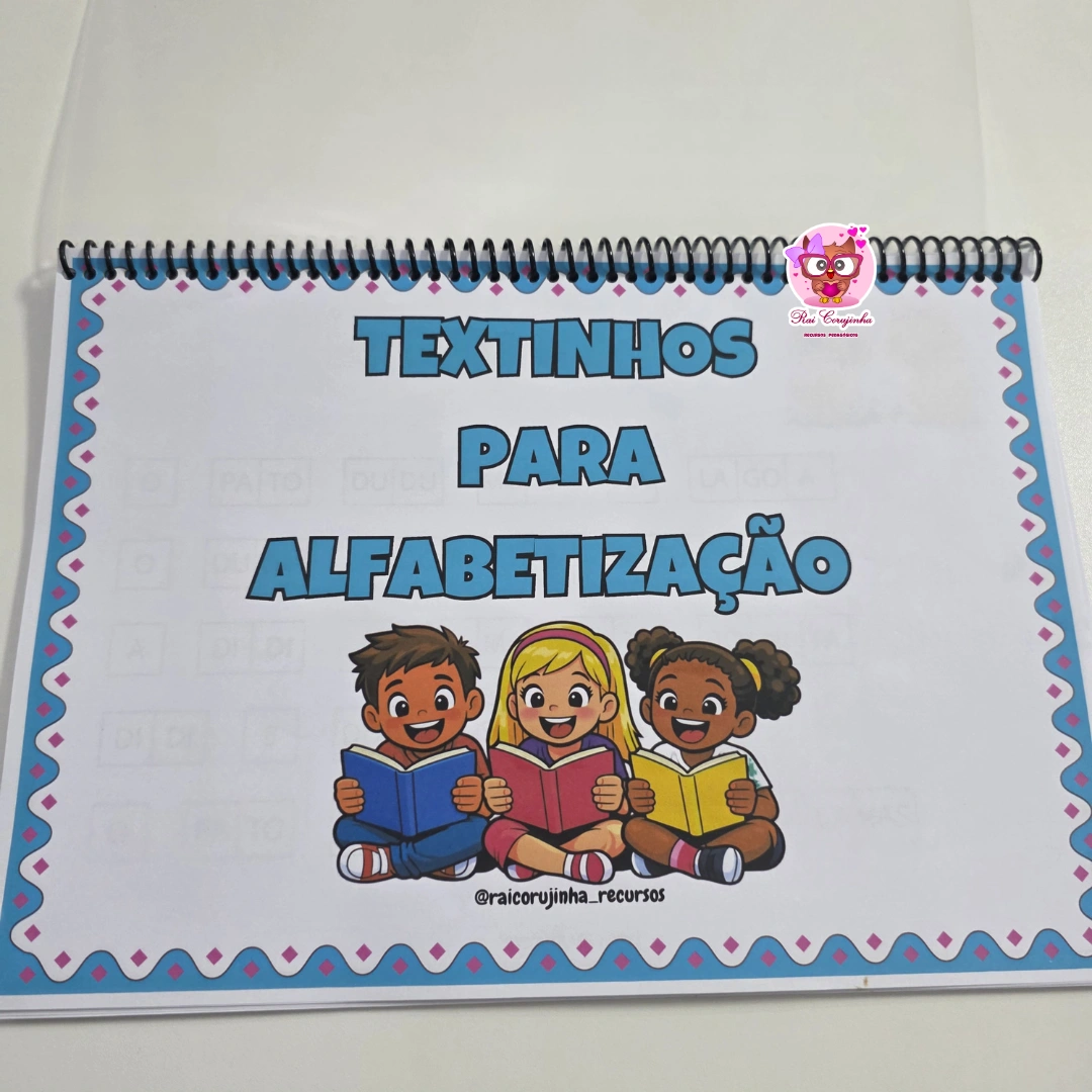 TEXTINHOS DIVIDIDOS PARA ALFABETIZAÇÃO