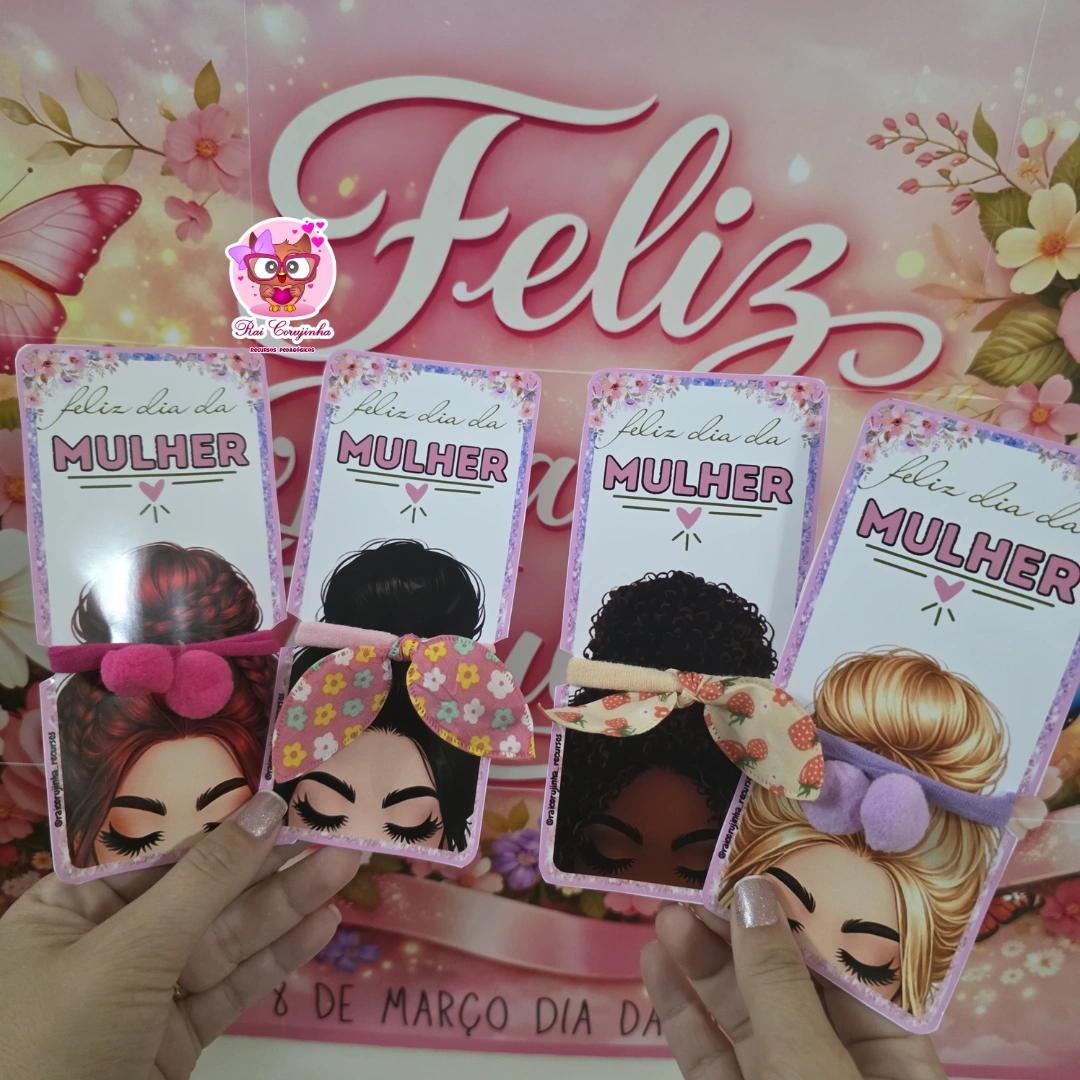 CARTÃO XUXINHA DIA DA MULHER