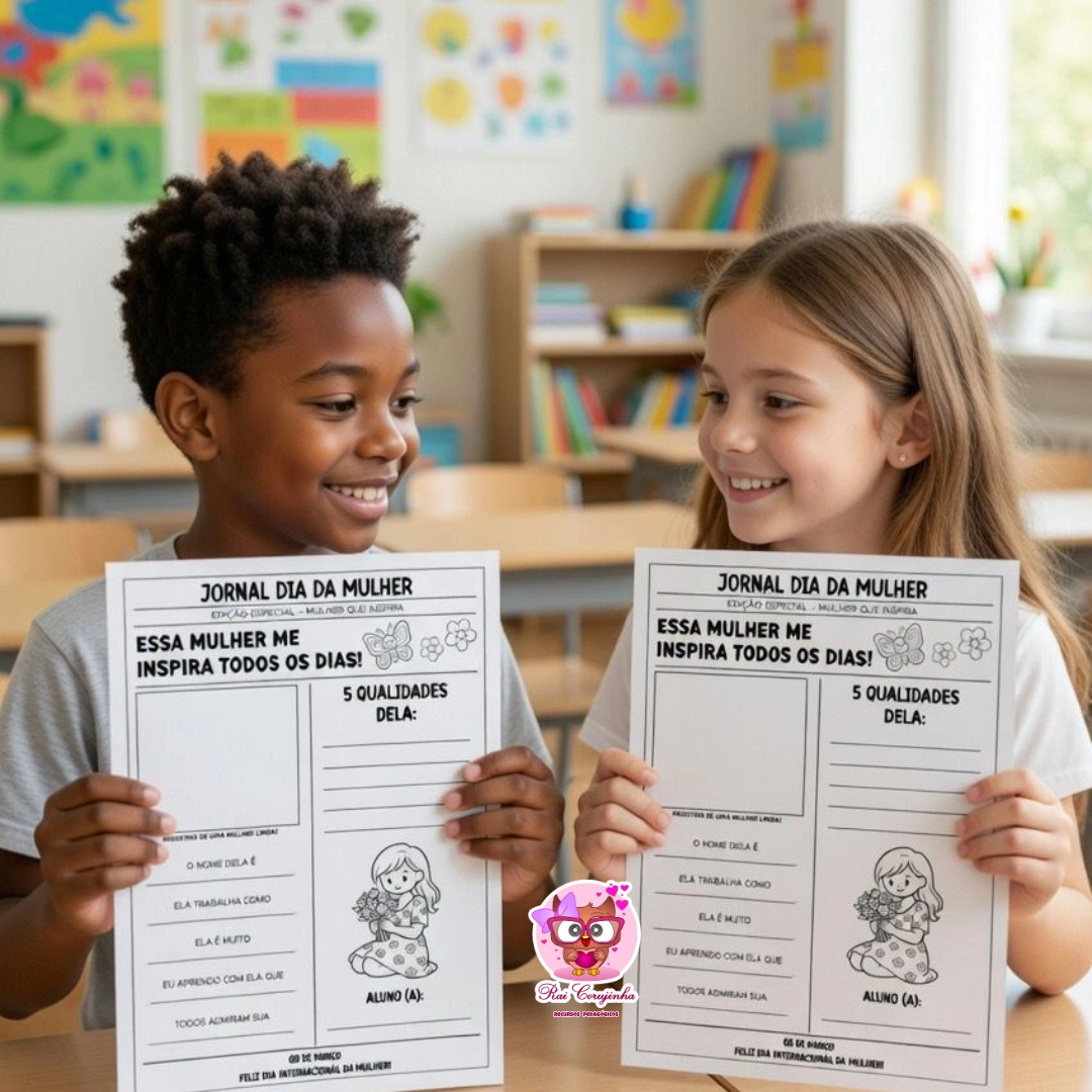 JORNAIS DIA DA MULHER 6 JORNAIS DIA DA MULHER