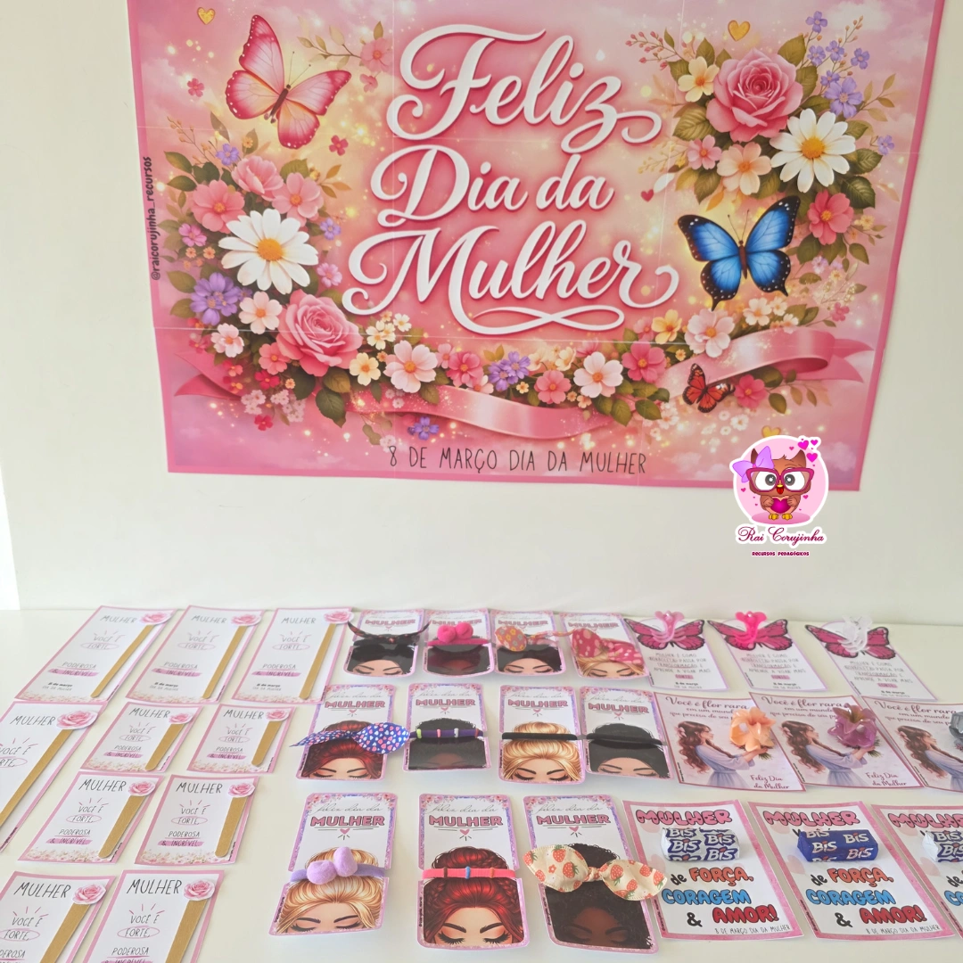 KIT LEMBRANCINHAS – DIA DA MULHER