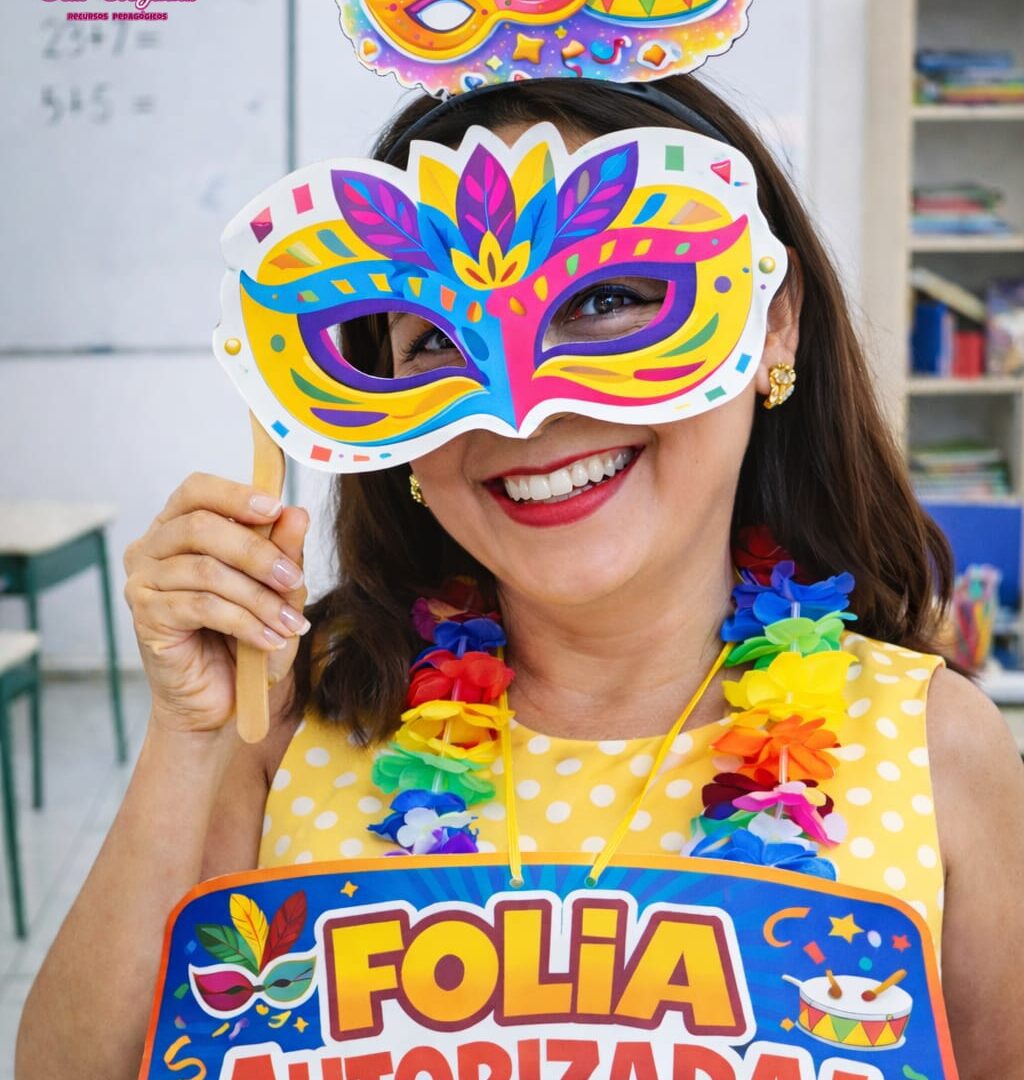 PLAQUINHA + TIARA CARNAVAL
