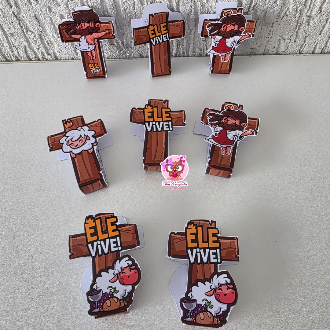 LEMBRANCINHA CRUZ PARA BIS PÁSCOA CRISTÃ