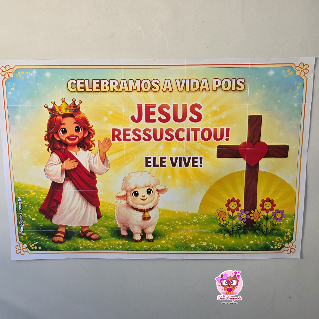 PAINEL DE PÁSCOA CRISTÃO