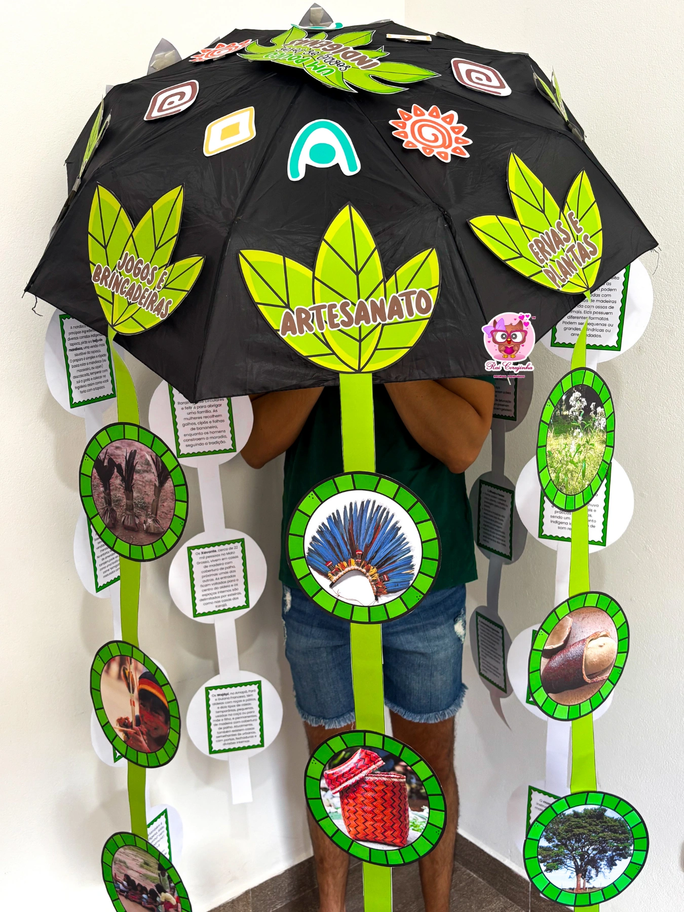 GUARDA-CHUVA POVOS INDÍGENAS 1 GUARDA-CHUVA POVOS INDÍGENAS