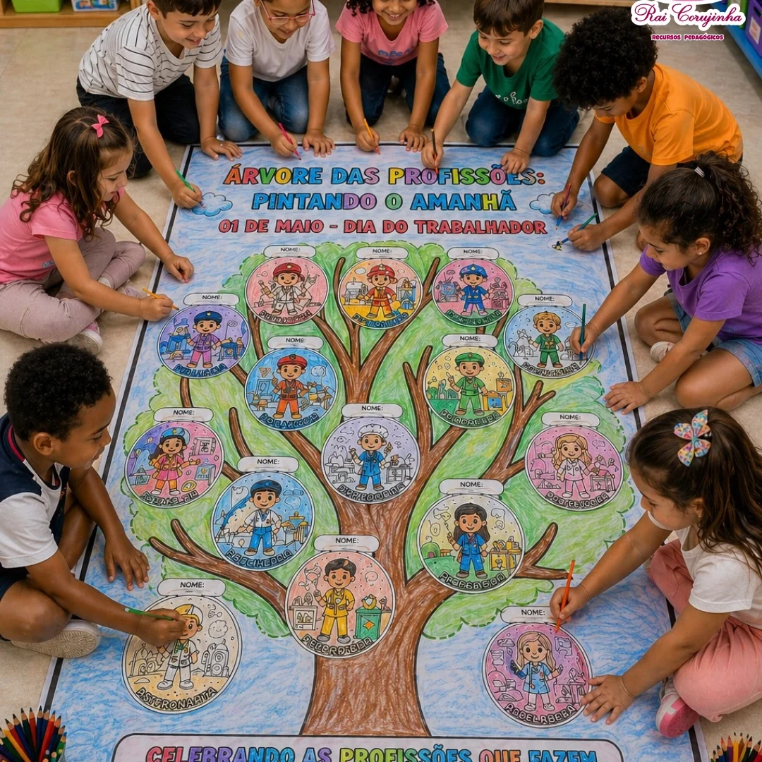 PAINEL INTERATIVO ÁRVORE DAS PROFISSÕES