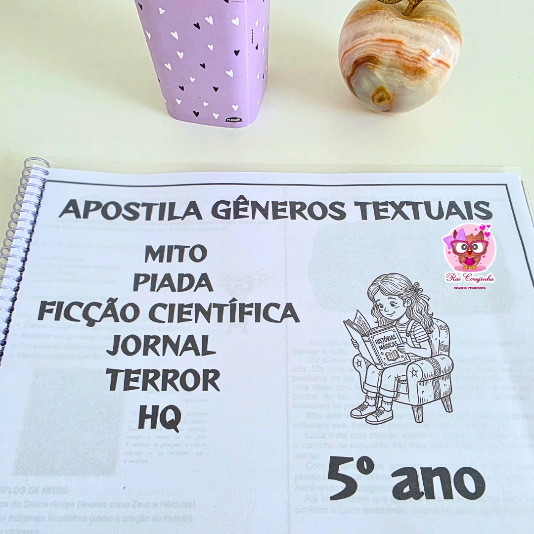 Rai Corujinha Recursos 5 APOSTILA GÊNEROS TEXTUAIS - 5º ANO