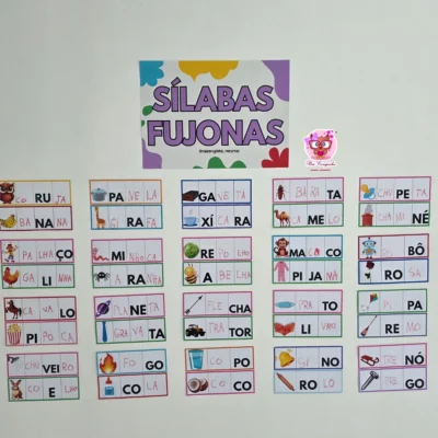 ATIVIDADE LÚDICA: SÍLABAS FUJONAS