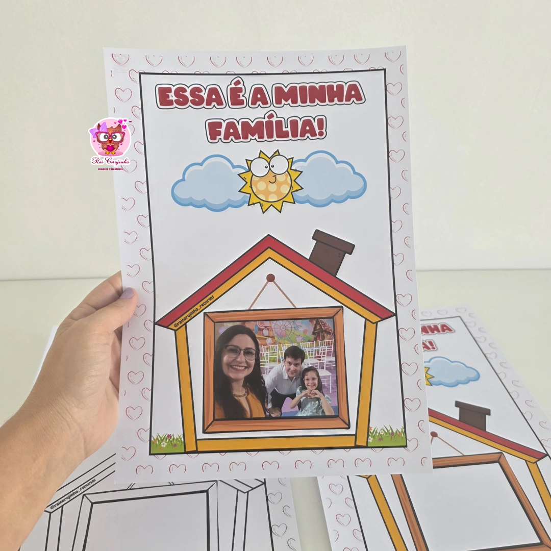 ATIVIDADE MINHA FAMÍLIA