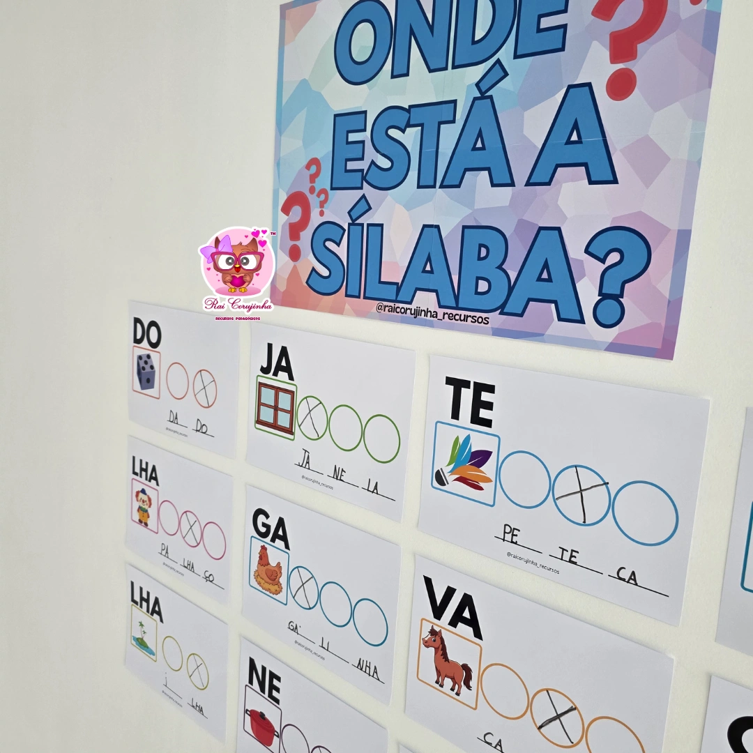 ONDE ESTÁ A SÍLABA? 2 ONDE ESTÁ A SÍLABA?