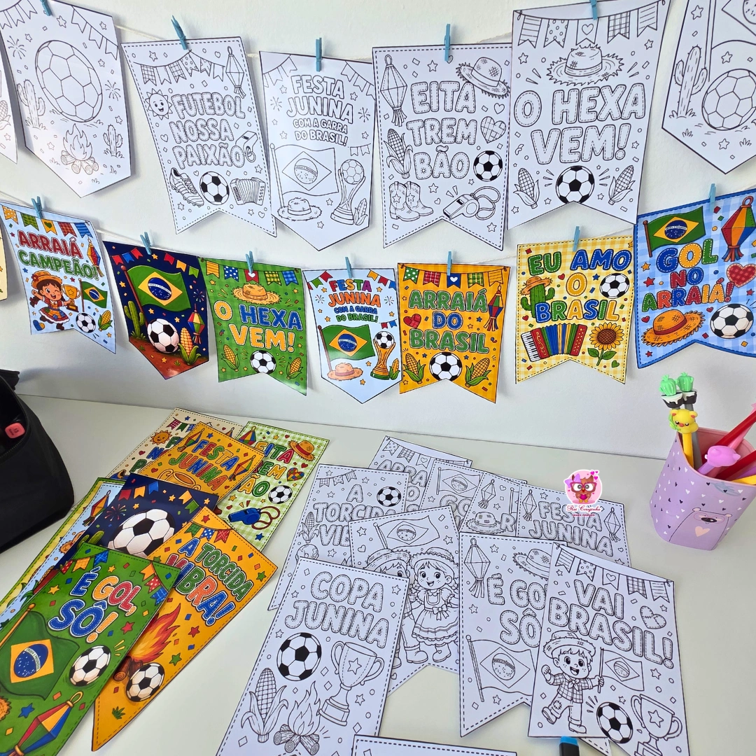 BANDEIRINHAS DA COPA 2 BANDEIRINHAS DA COPA