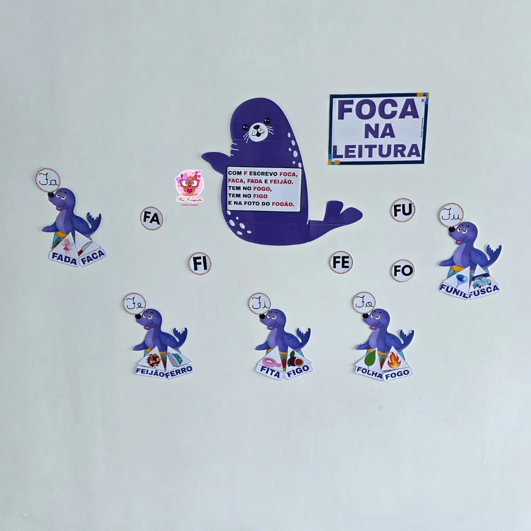 FOCA NA LEITURA - LETRA F