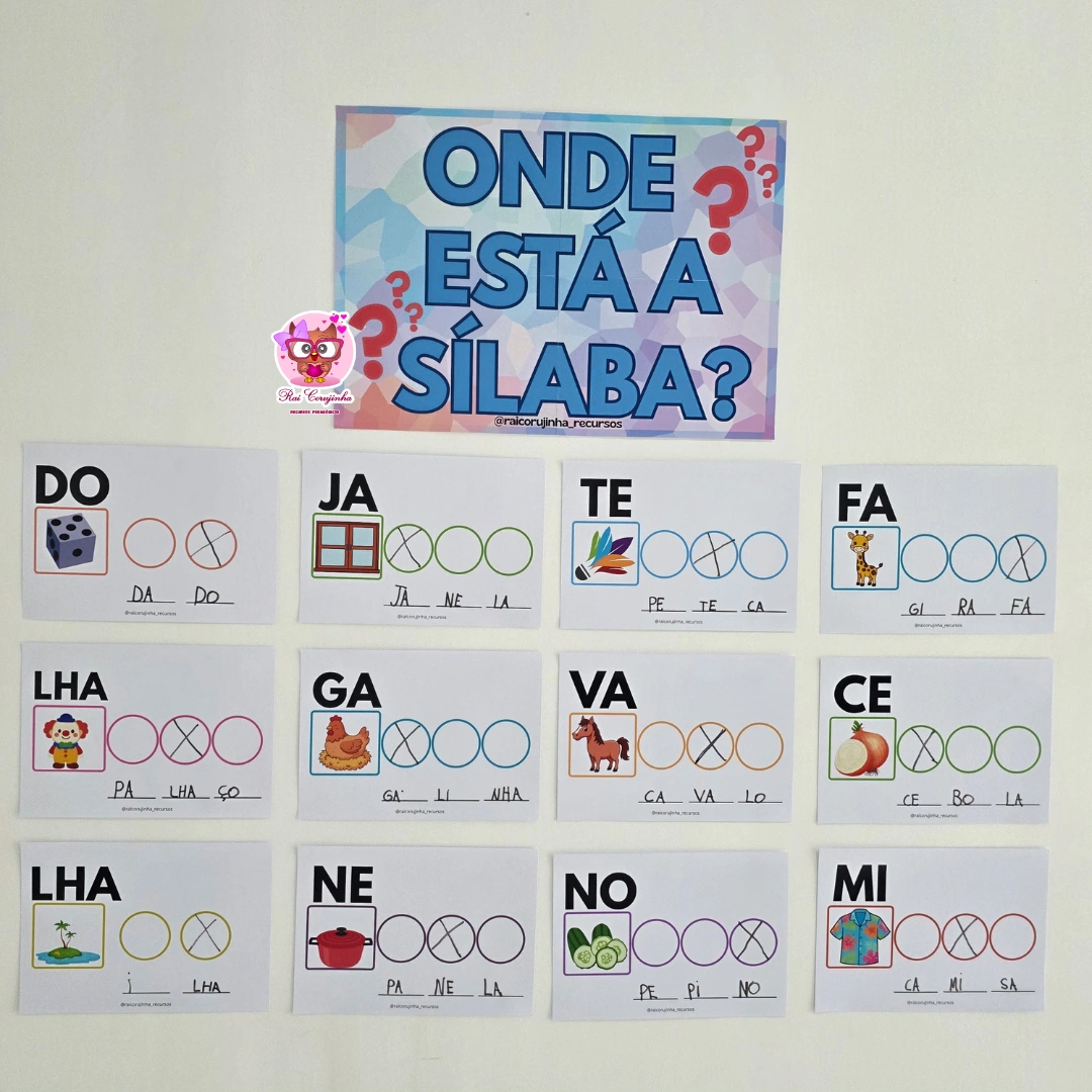 ONDE ESTÁ A SÍLABA?