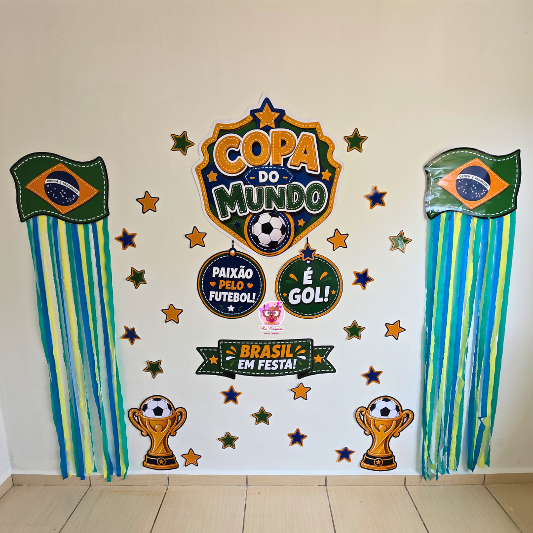 Rai Corujinha Recursos 8 PAINEL COPA DO MUNDO – BRASIL EM FESTA