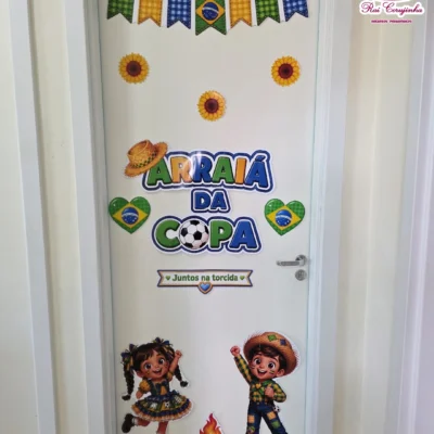PAINEL DE PORTA ARRAIÁ DA COPA