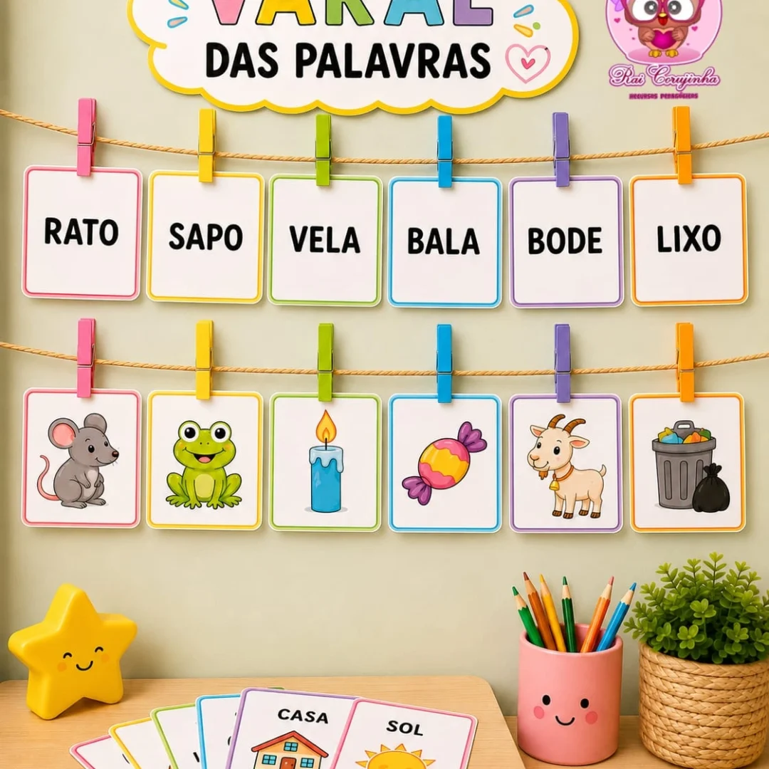 Rai Corujinha Recursos 6 VARAL DAS PALAVRAS