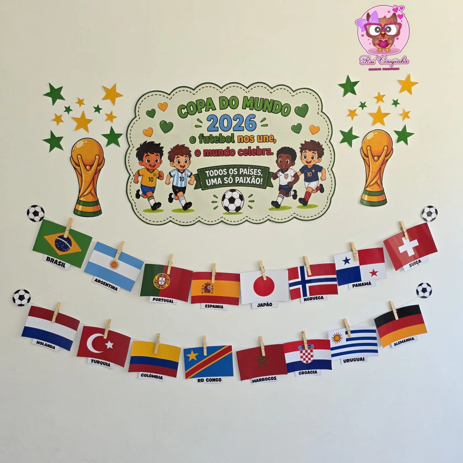 MURAL DOS PAÍSES DA COPA 2026 3 MURAL DOS PAÍSES DA COPA 2026