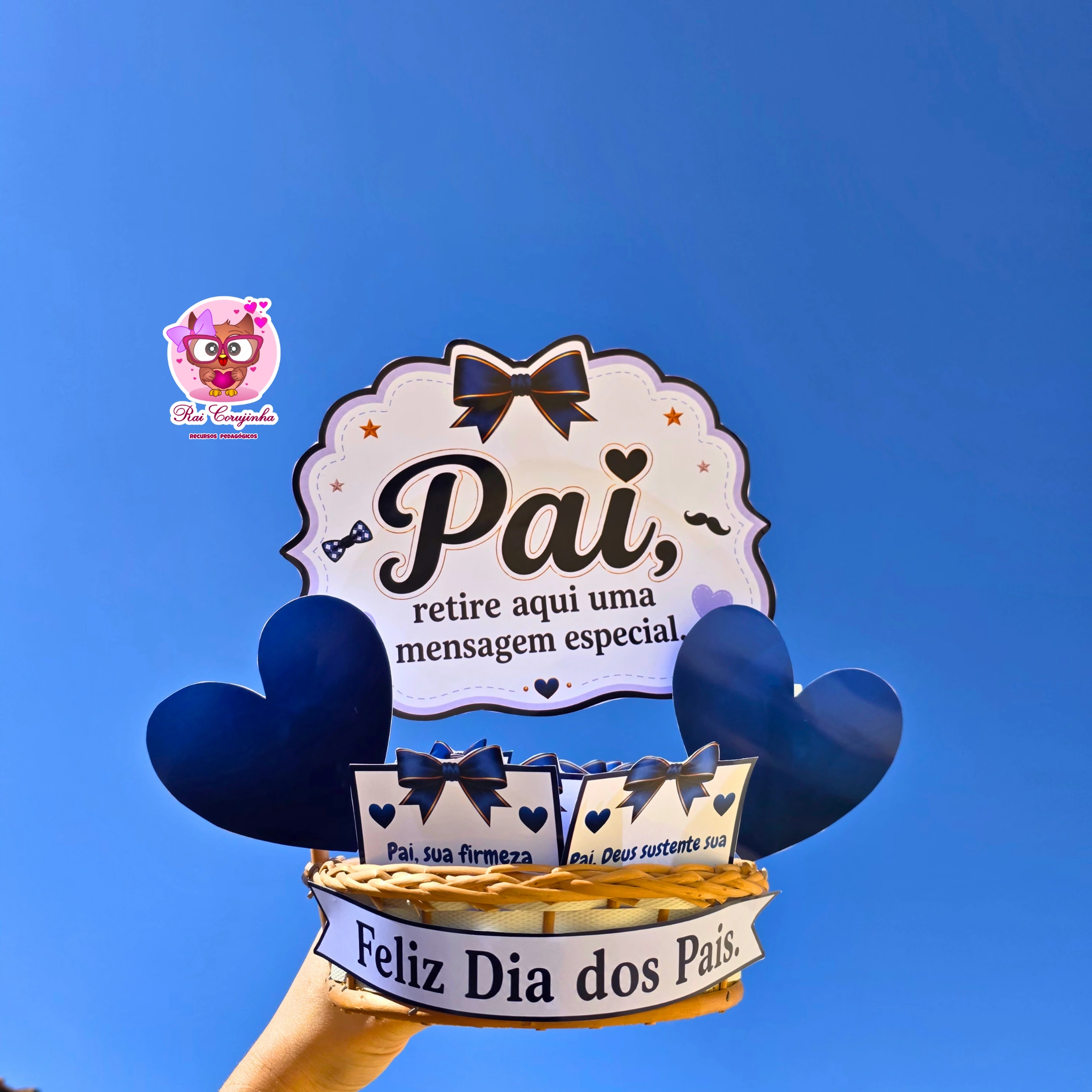 CESTA PARA O DIA DOS PAIS 2 CESTA PARA O DIA DOS PAIS