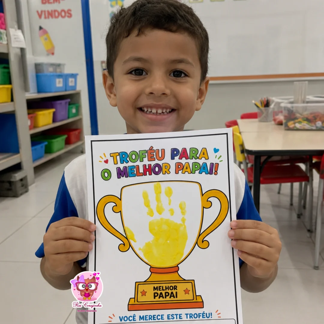 Rai Corujinha Recursos 6 TROFÉU PARA O MELHOR PAPAI!